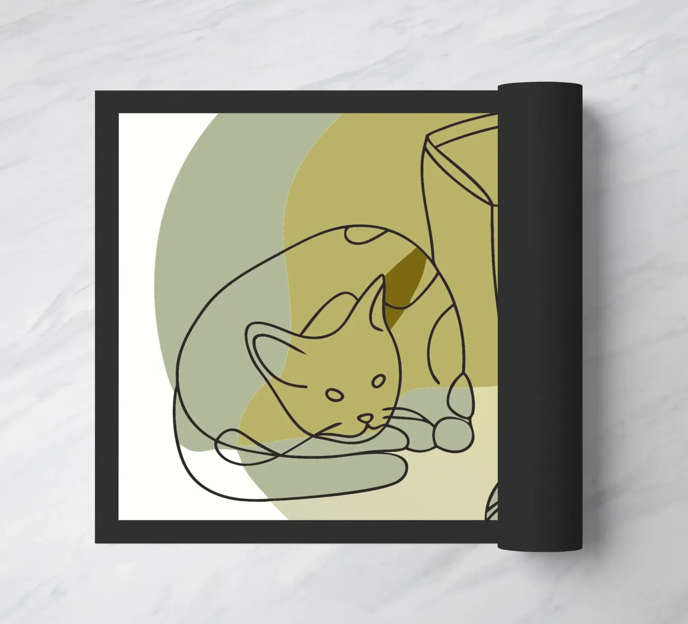 Two Kittens paillasson de RELAXING TOUCH