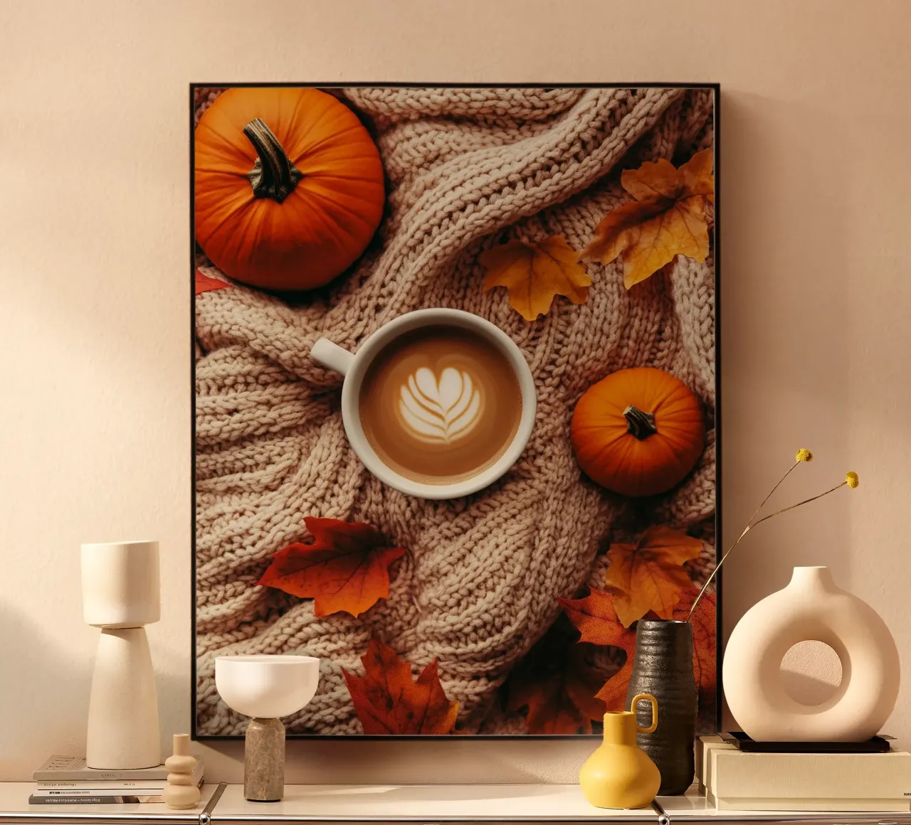 Vibrazioni d'autunno alluminio dibond da PhotoVibe Decor