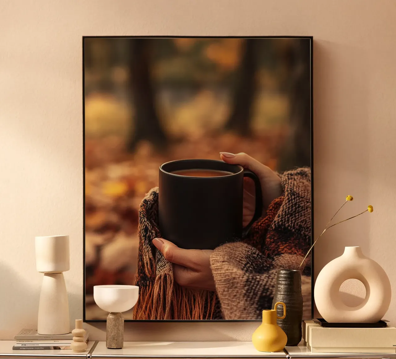 Vibrazioni d'autunno alluminio dibond da PhotoVibe Decor