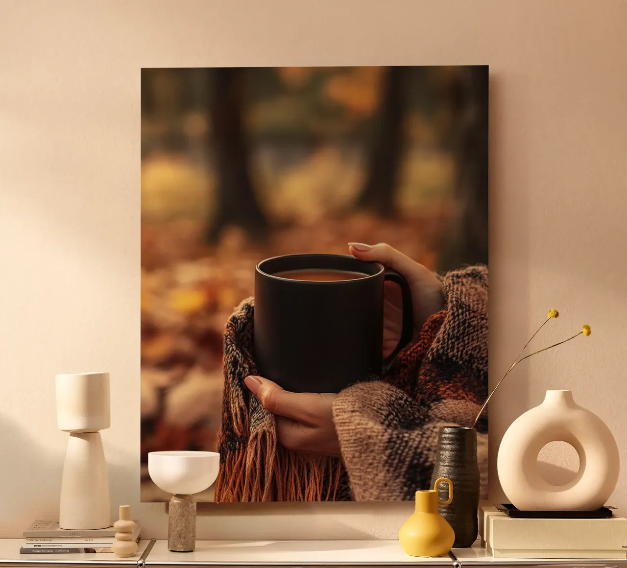 Vibrazioni d'autunno alluminio dibond da PhotoVibe Decor