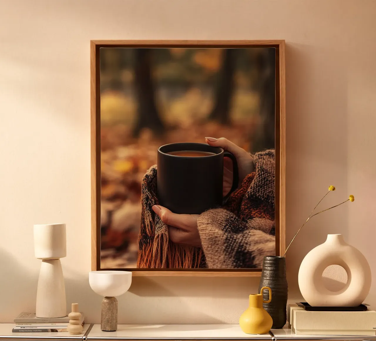 Autumn Vibes canvas by PhotoVibe Decor