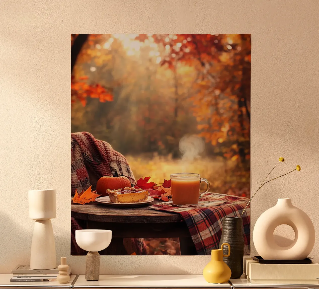 Vibrazioni d'autunno carta hahnemühle da PhotoVibe Decor