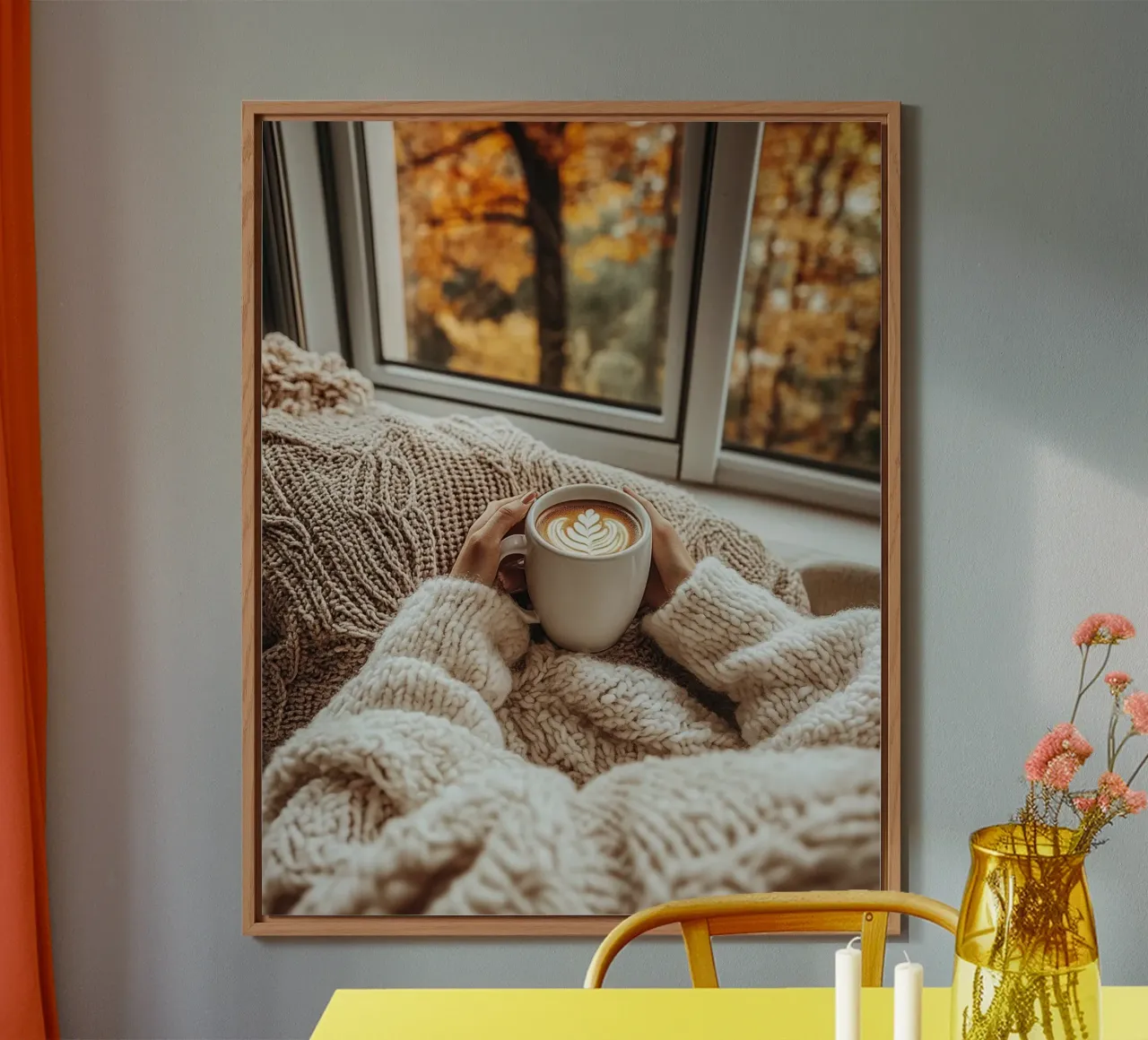 Vibrazioni d'autunno alluminio dibond da PhotoVibe Decor