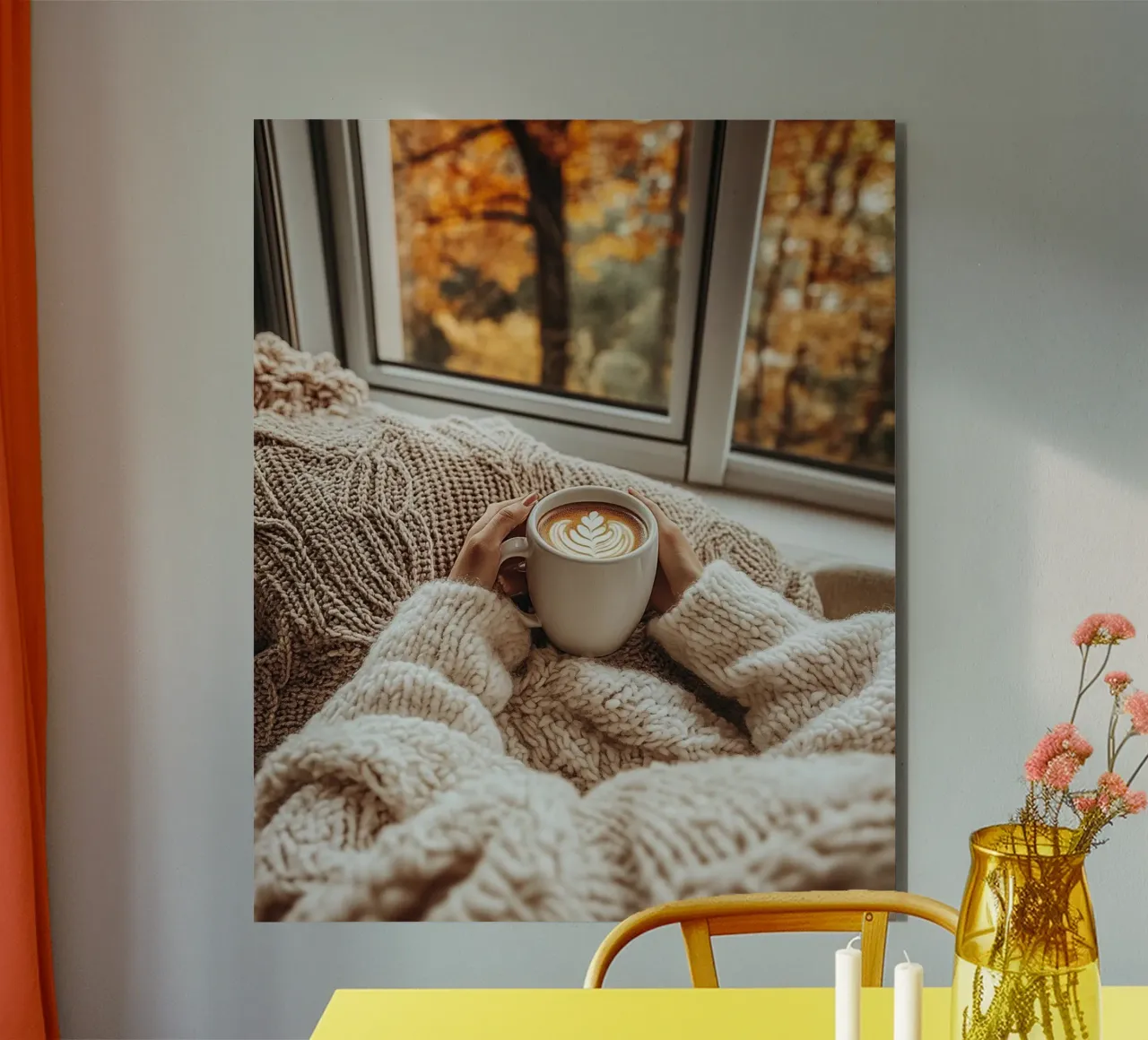 Vibrazioni d'autunno alluminio dibond da PhotoVibe Decor
