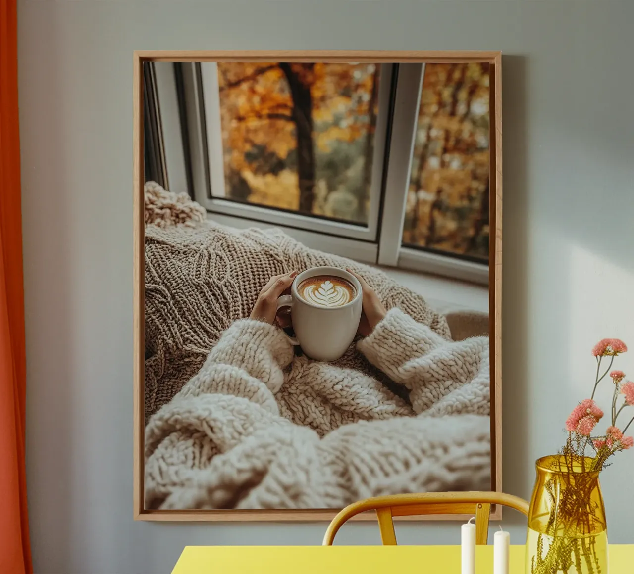 Vibrazioni d'autunno tela da PhotoVibe Decor