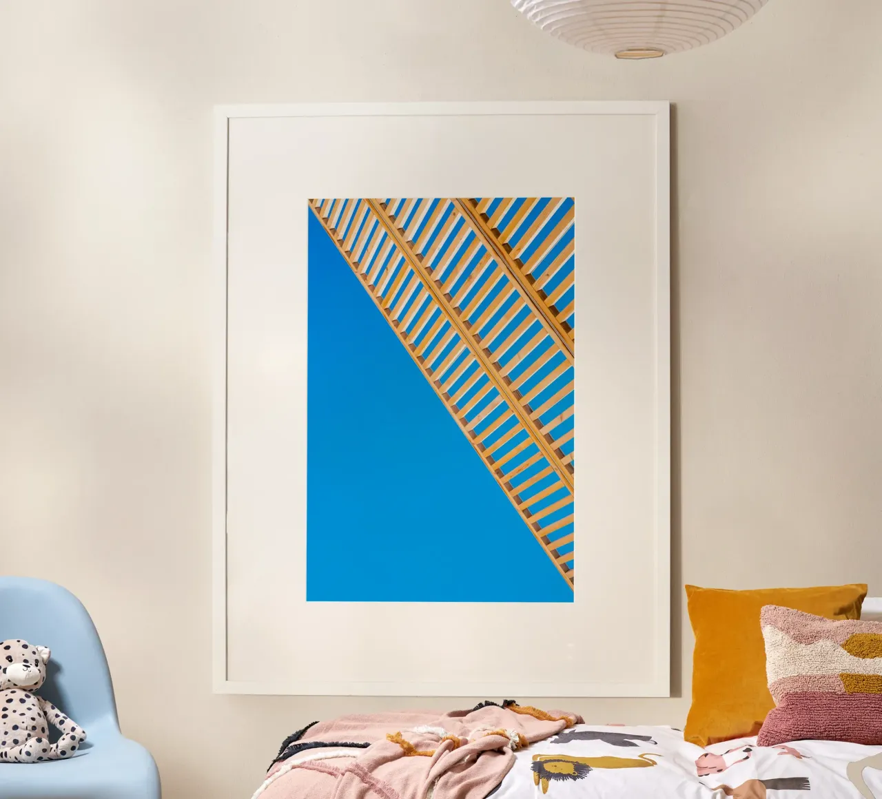 Angles and Blue poster da lieblu