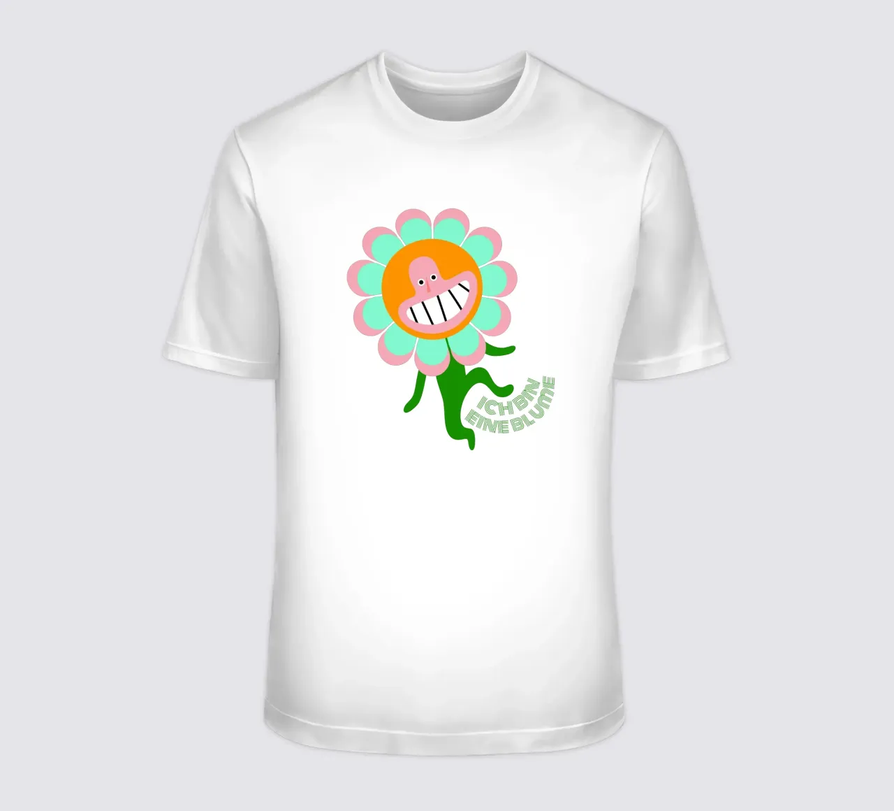 bin eine Blume t-shirt da fummelhummel