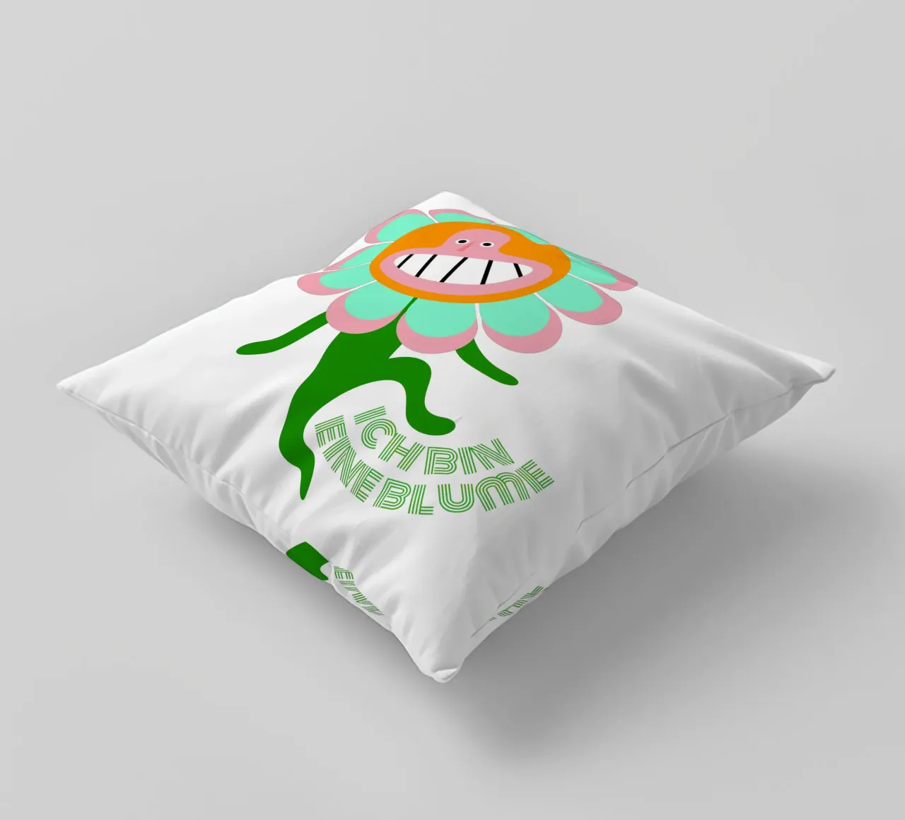 bin eine Blume cuscino da fummelhummel