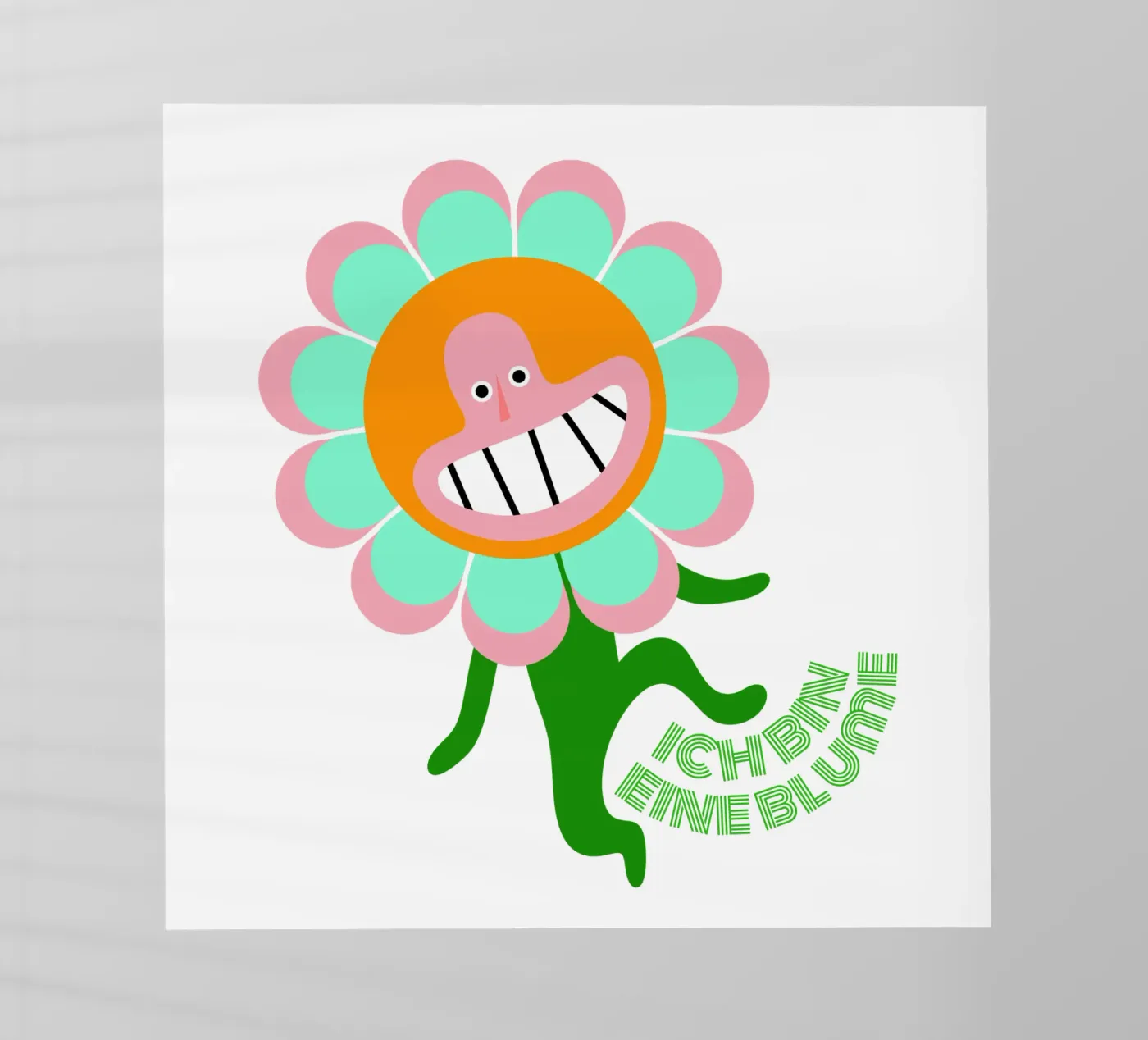 bin eine Blume pellicola backlit da fummelhummel