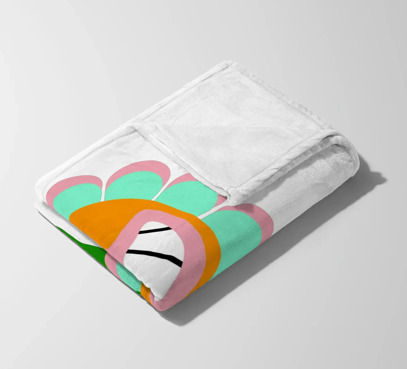 bin eine Blume Fleecedecke von fummelhummel