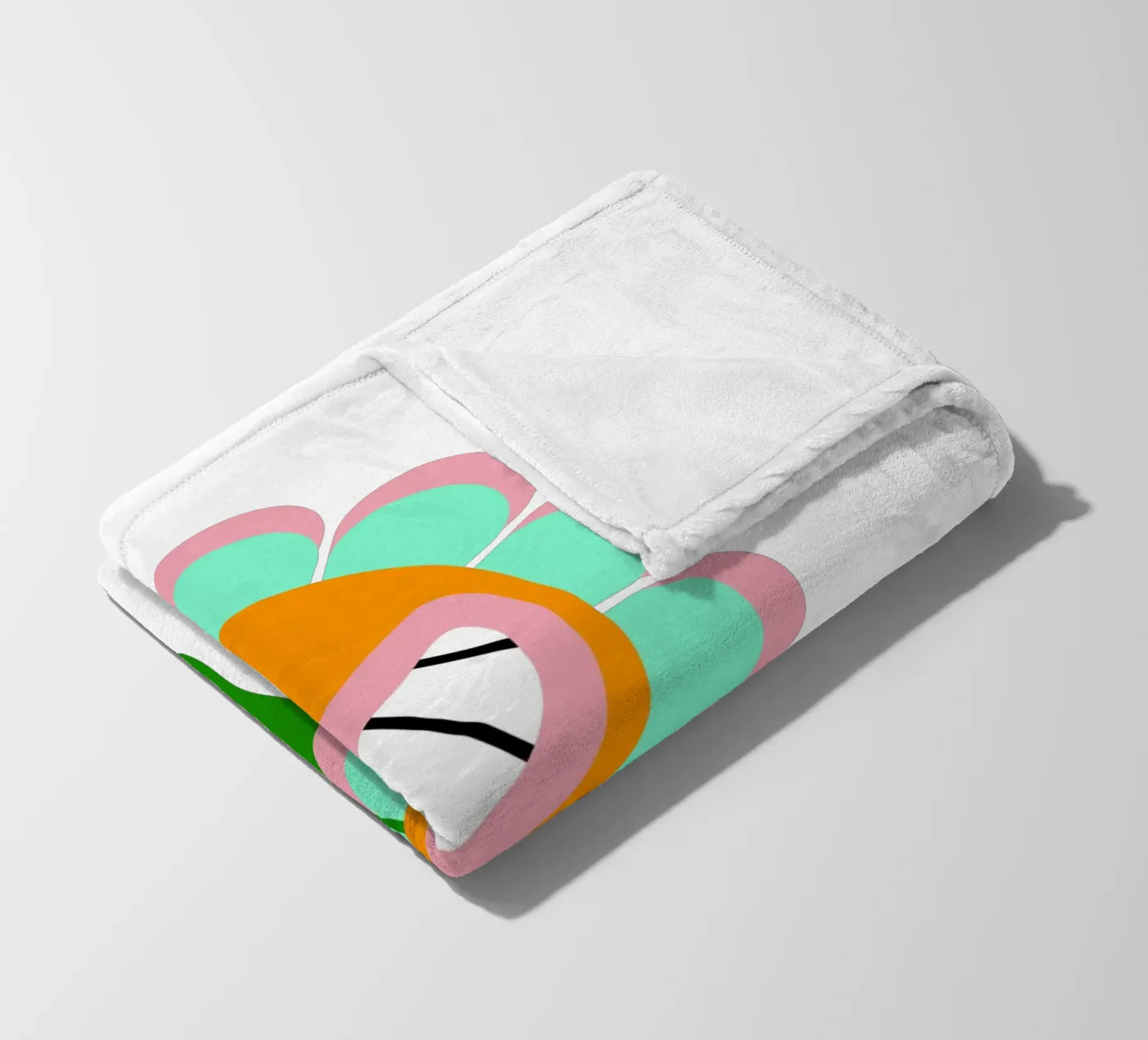 bin eine Blume Fleecedecke von fummelhummel