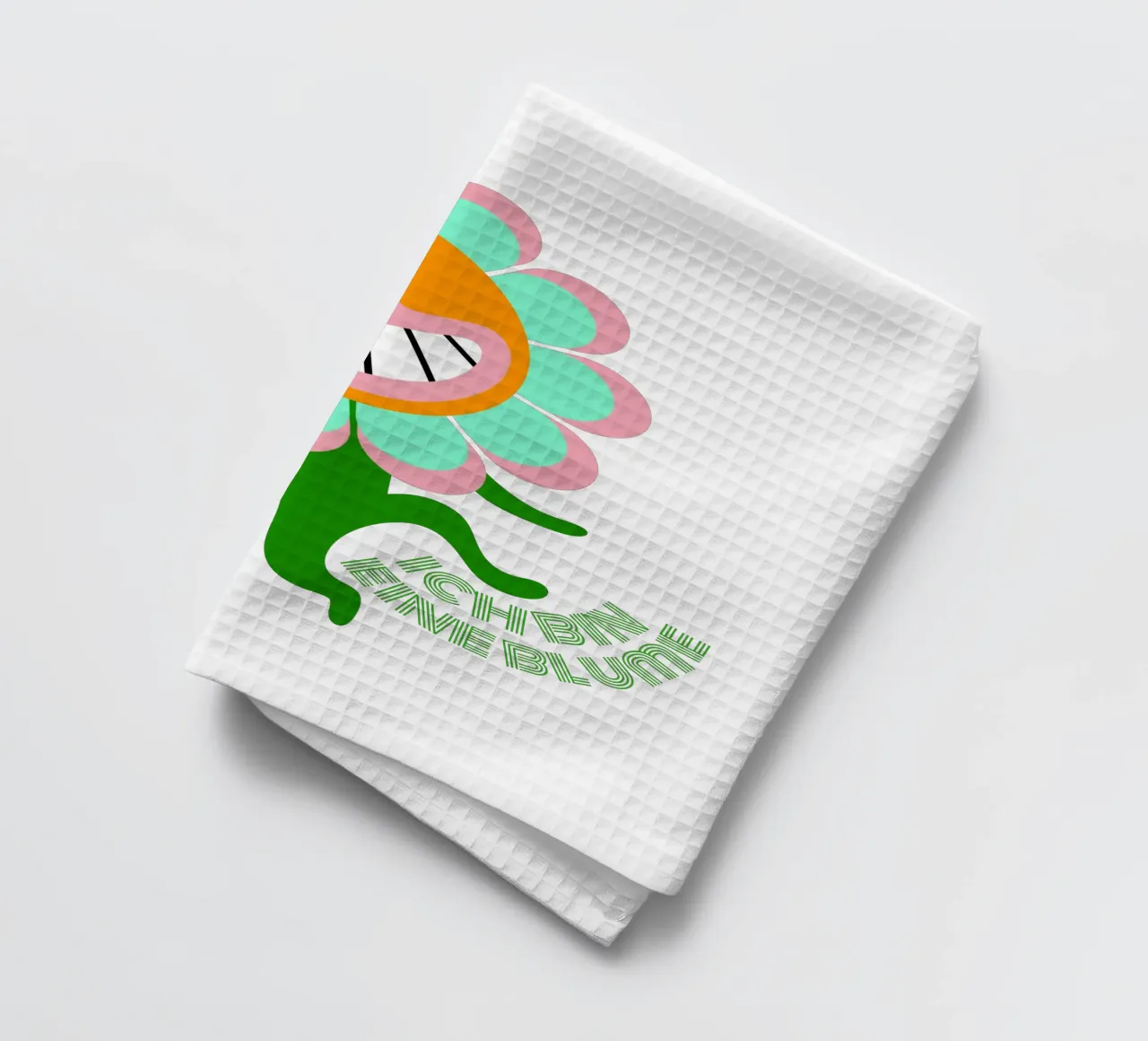 bin eine Blume canovaccio da cucina da fummelhummel