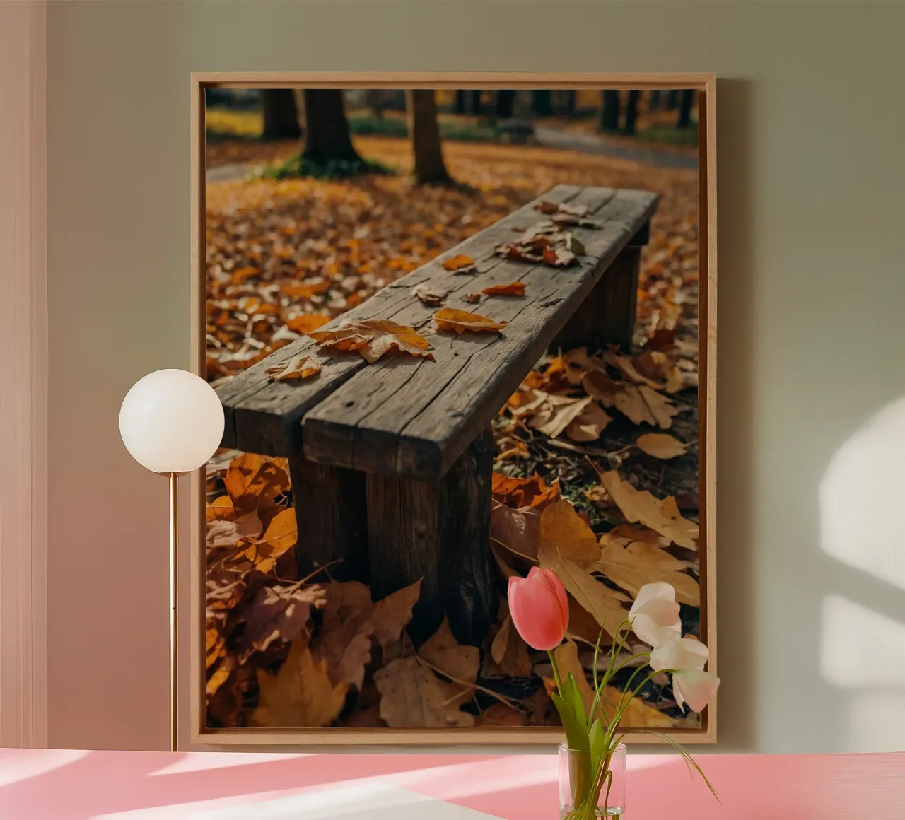 Vibrazioni d'autunno tela da PhotoVibe Decor