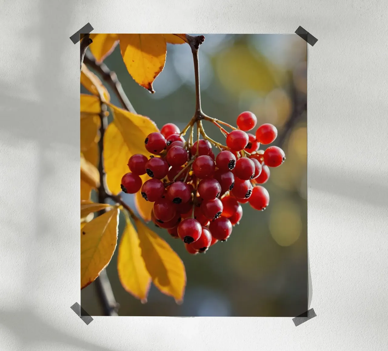 Vibrazioni d'autunno carta hahnemühle da PhotoVibe Decor