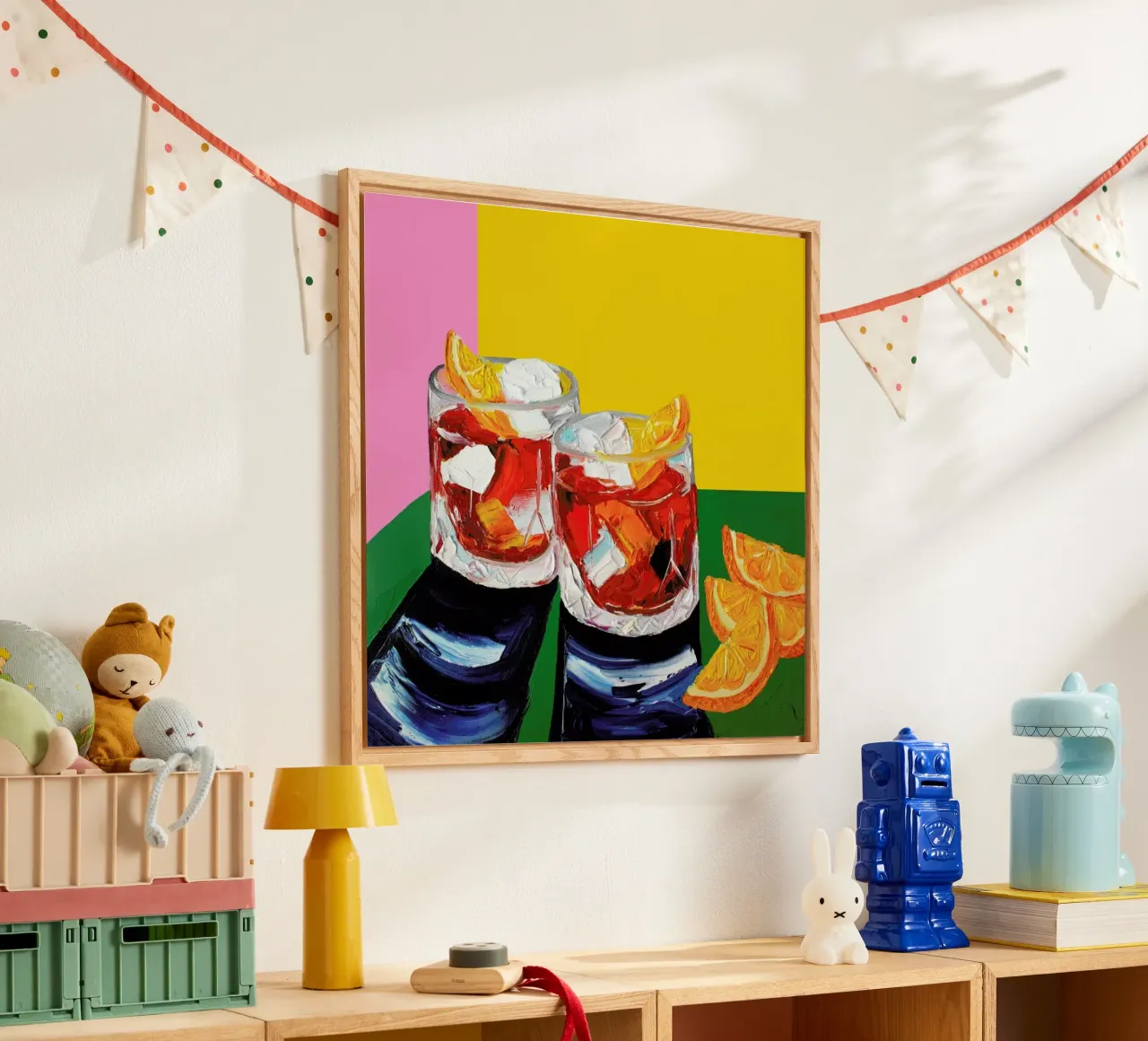 Negronis plexiglass da Alice Straker