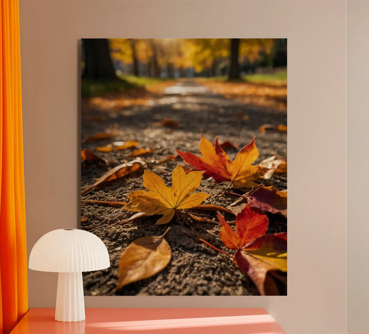 Vibrazioni d'autunno alluminio dibond da PhotoVibe Decor