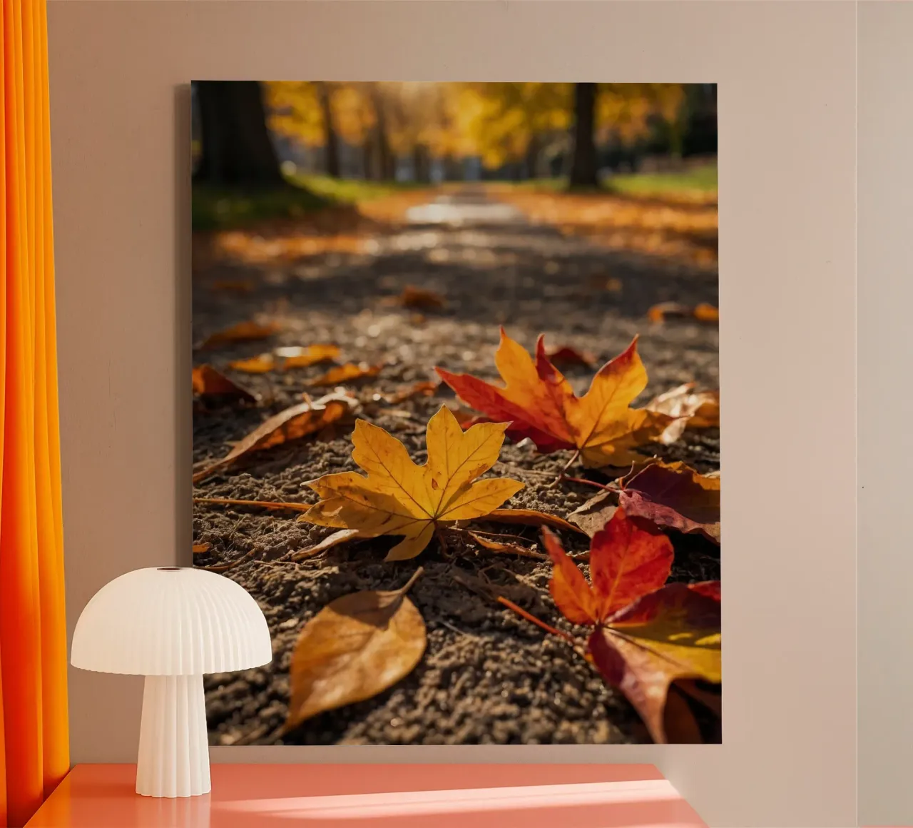 Autumn Vibes canvas by PhotoVibe Decor