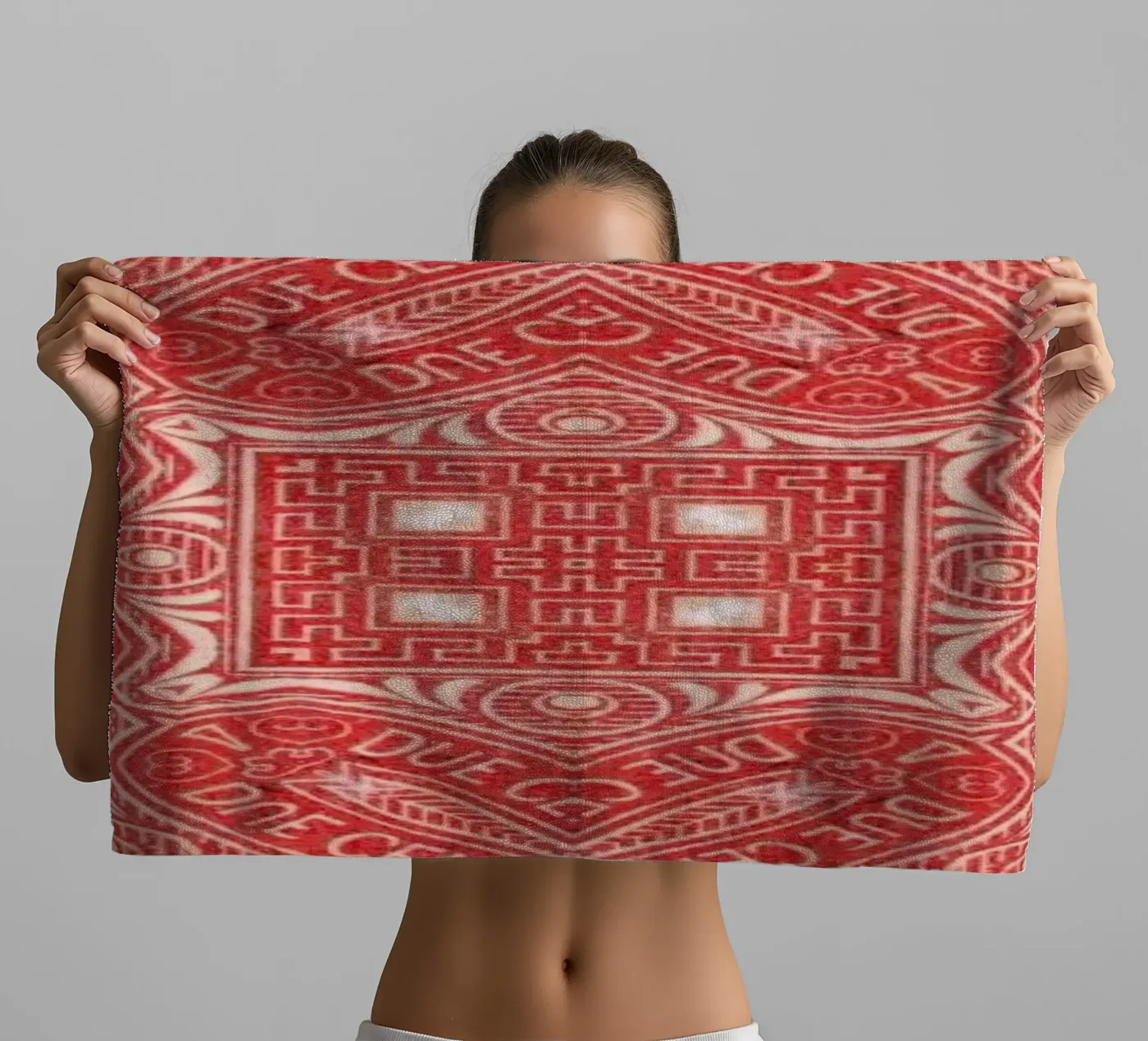 Two Cents towel by Ballack Art House