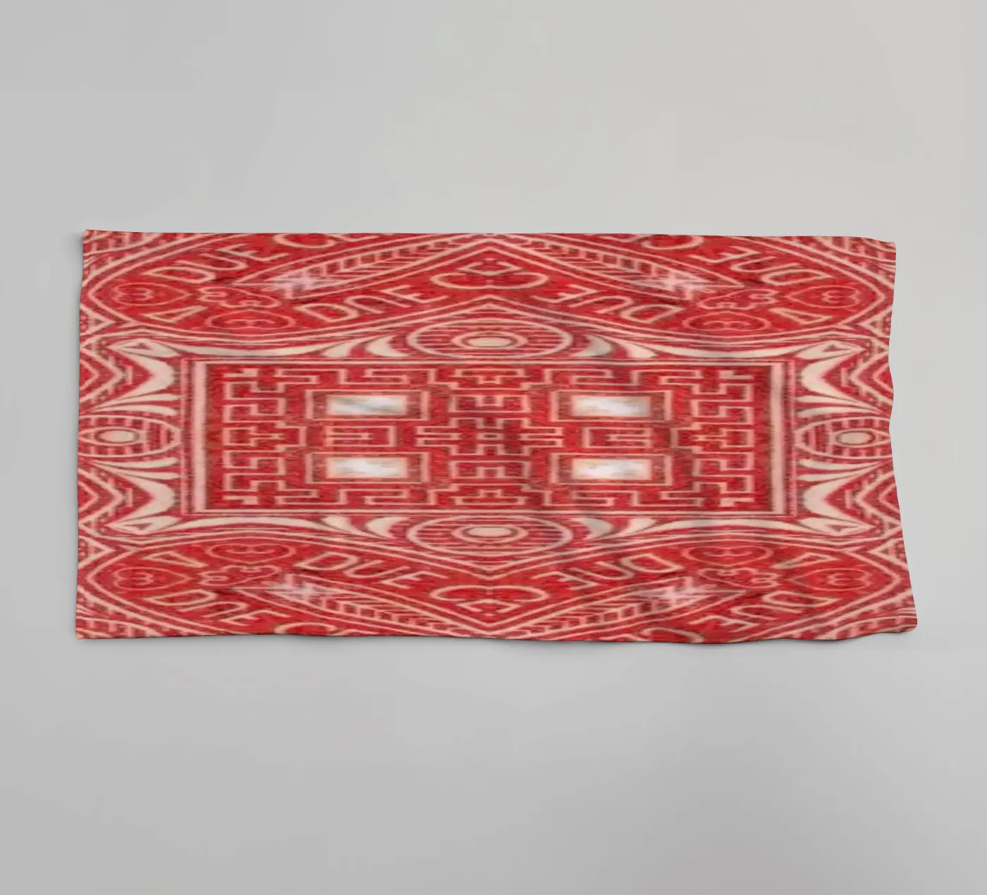 Two Cents towel by Ballack Art House