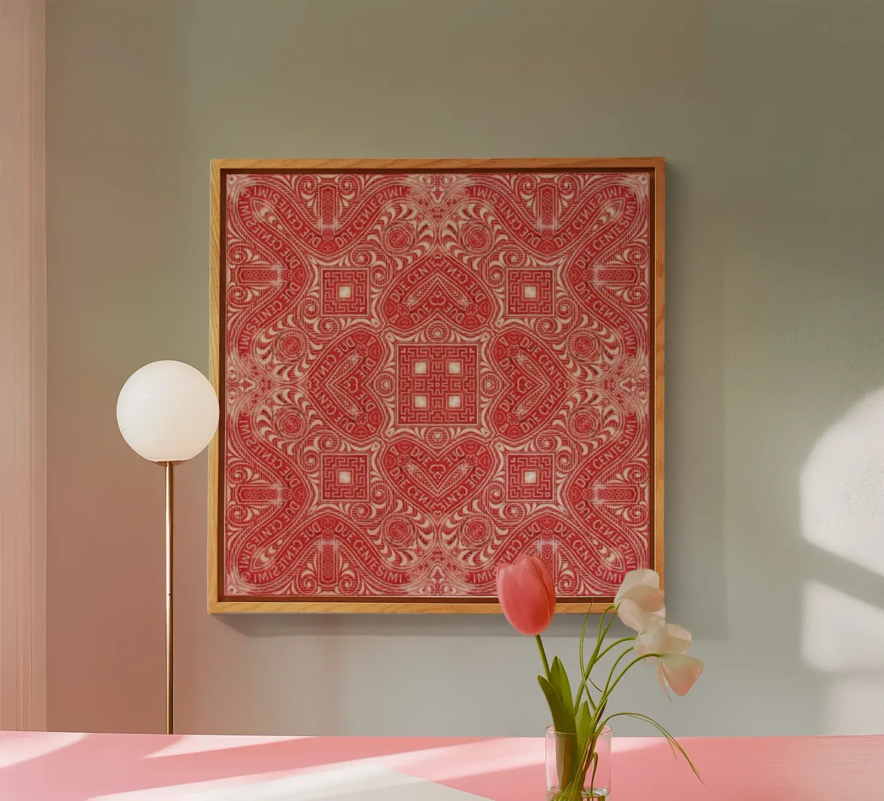 Two Cents plexiglass da Ballack Art House