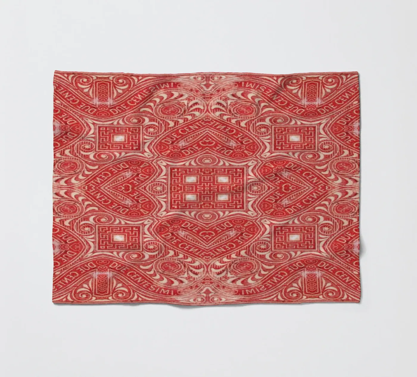 Two Cents Fleecedecke von Ballack Art House