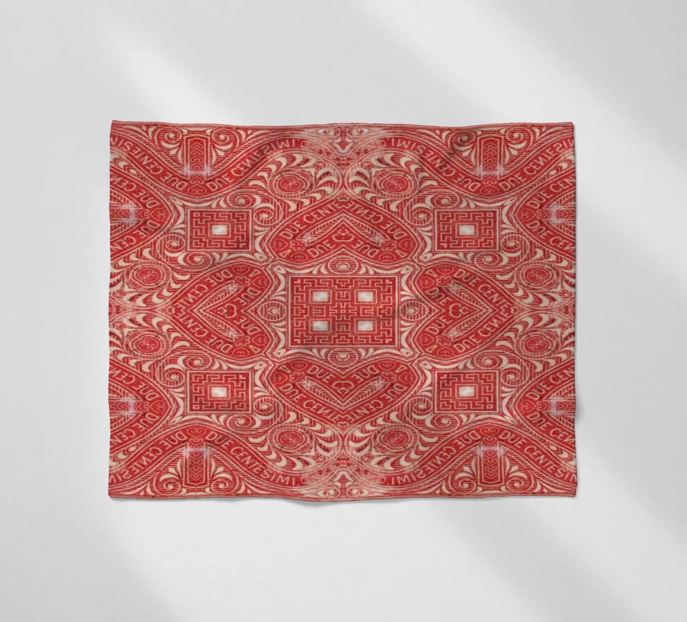 Two Cents Fleecedecke von Ballack Art House