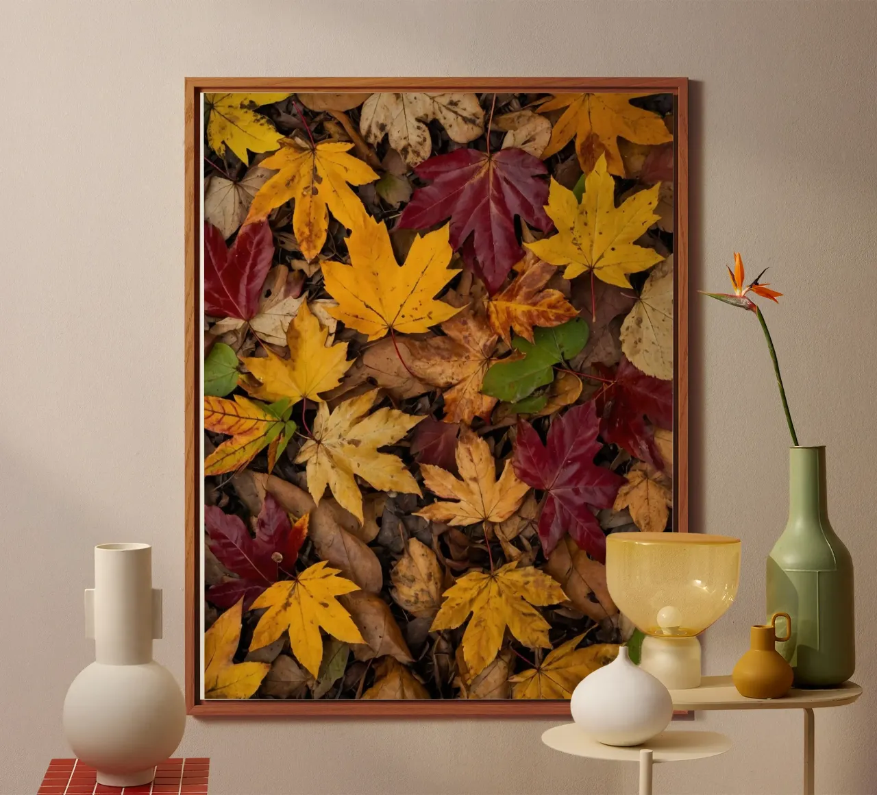 Vibrazioni d'autunno alluminio dibond da PhotoVibe Decor