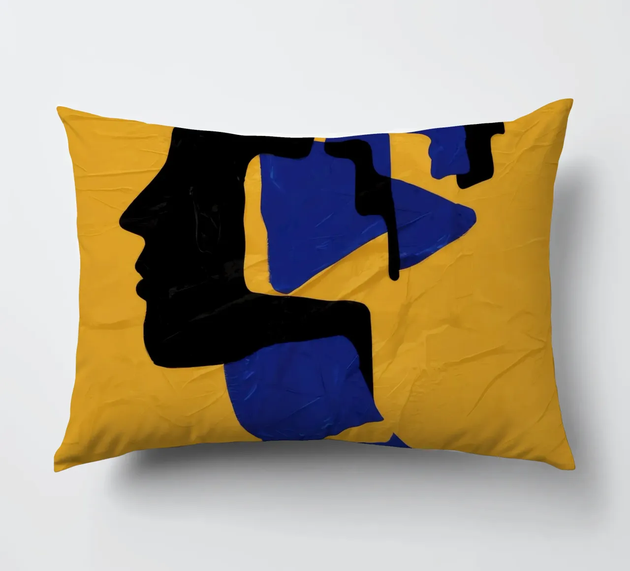 Muse fragmentée Jaune coussin de Lumie Layers