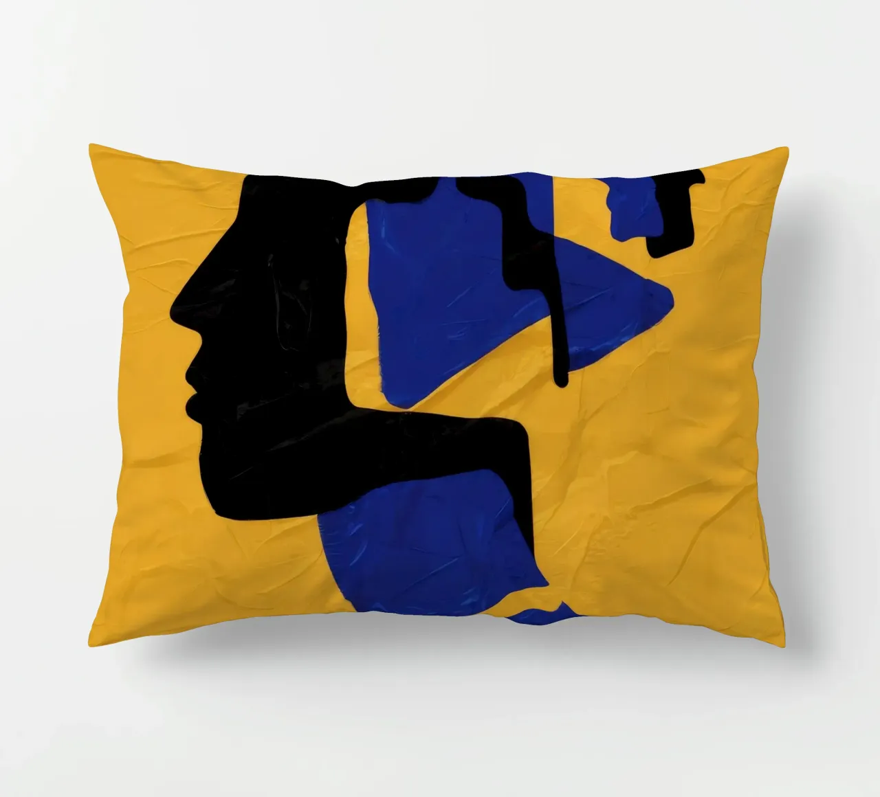 Muse fragmentée Jaune coussin de Lumie Layers