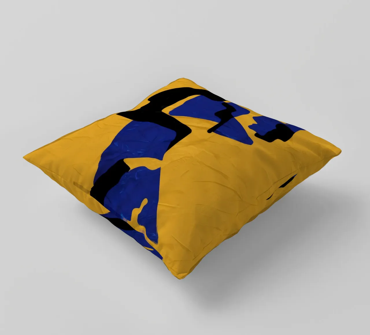 Muse fragmentée Jaune coussin de Lumie Layers