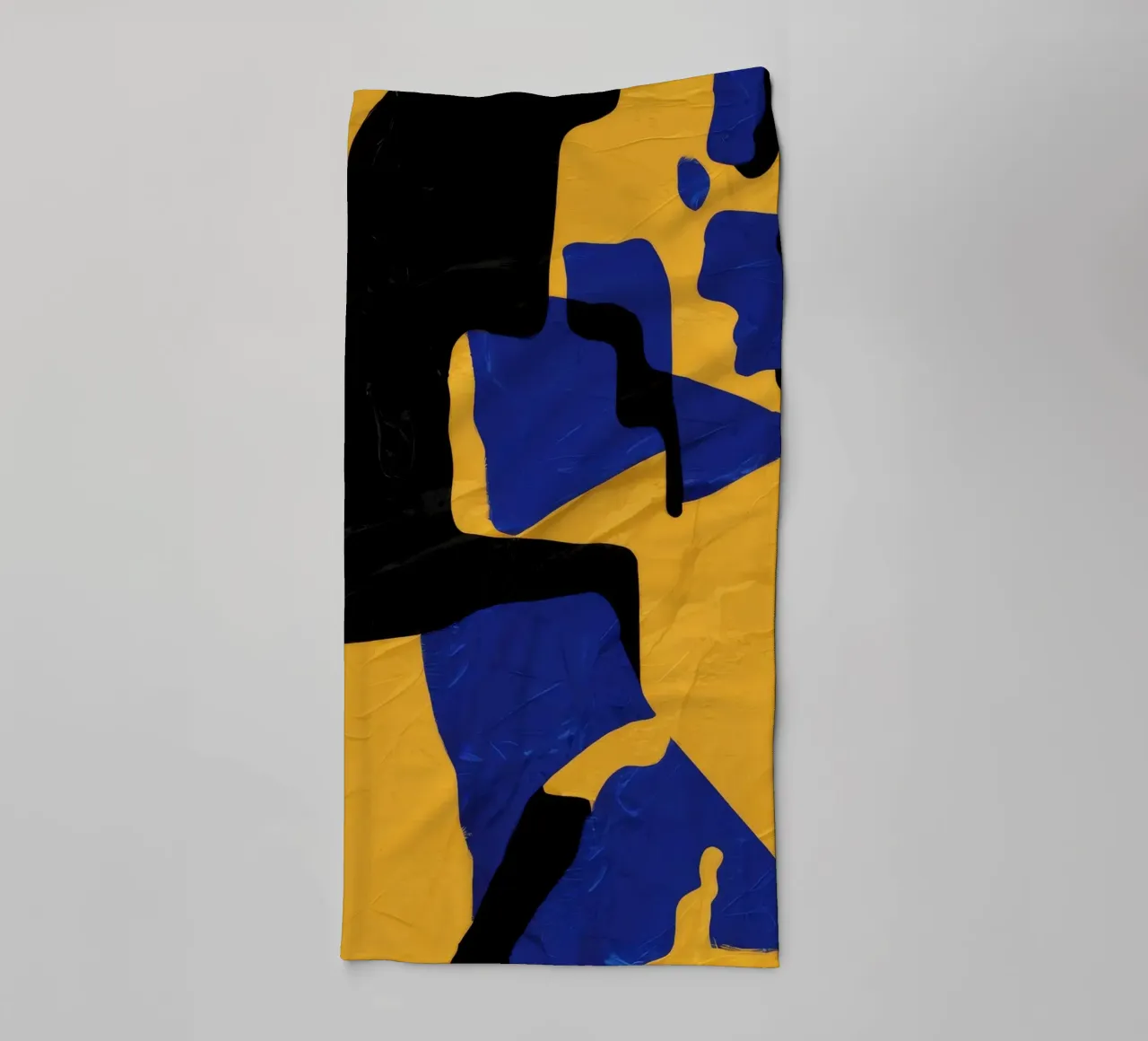 Muse fragmentée Jaune serviette de bain de Lumie Layers