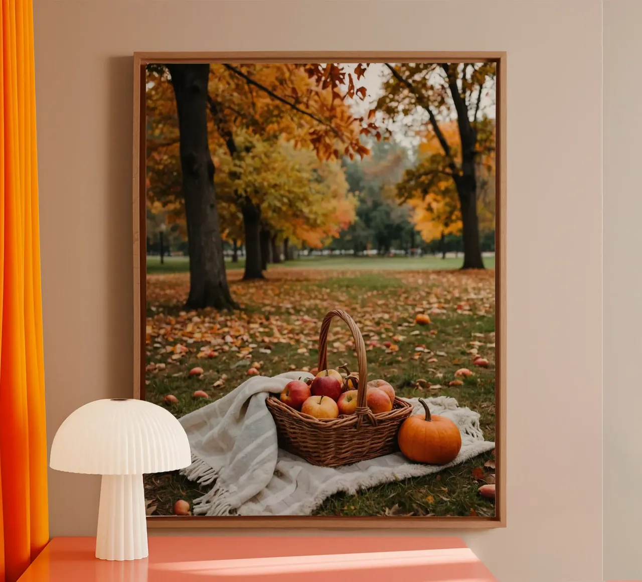 Autumn Vibes canvas by PhotoVibe Decor