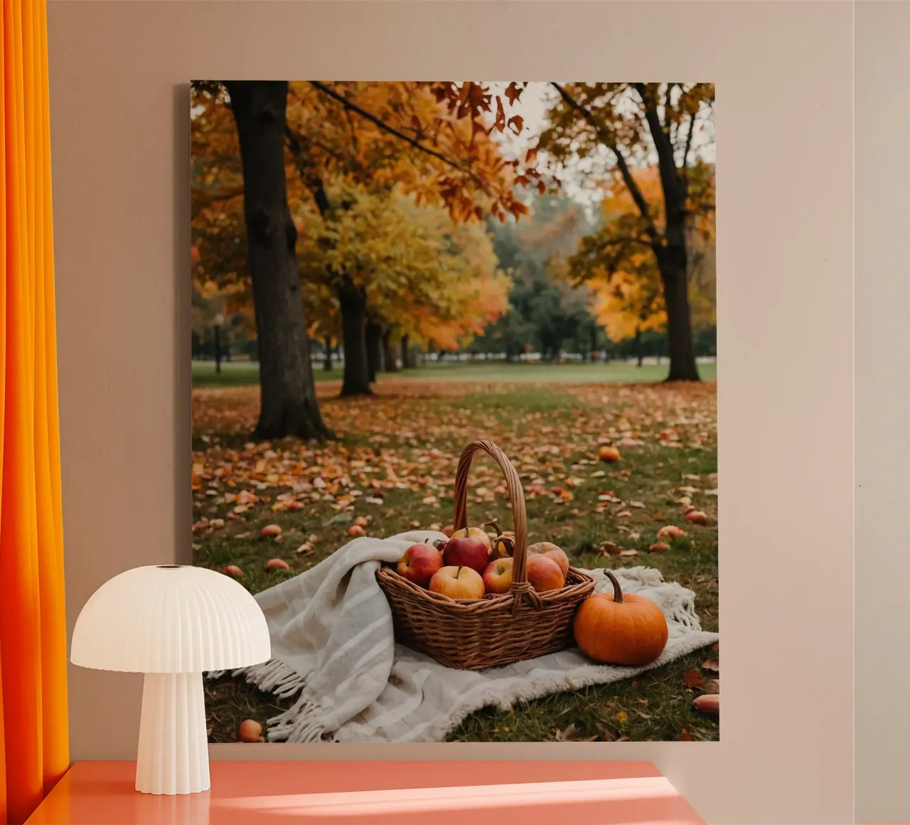 Autumn Vibes canvas by PhotoVibe Decor
