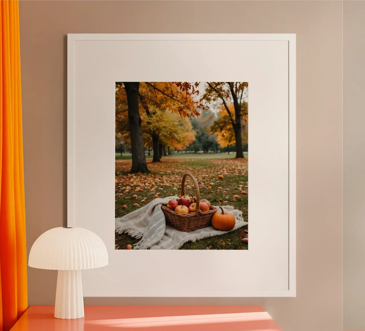 Autumn Vibes hahnemühle by PhotoVibe Decor