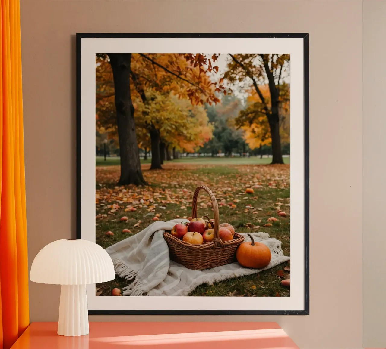 Autumn Vibes hahnemühle by PhotoVibe Decor