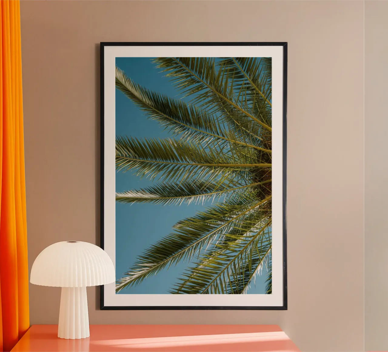 Fan Palm Symmetry carta hahnemühle da lieblu