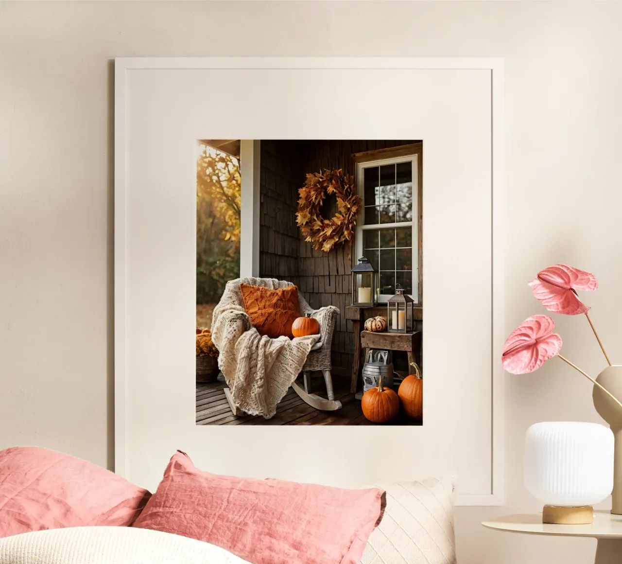 Herbst-Vibes Hahnemühle von PhotoVibe Decor