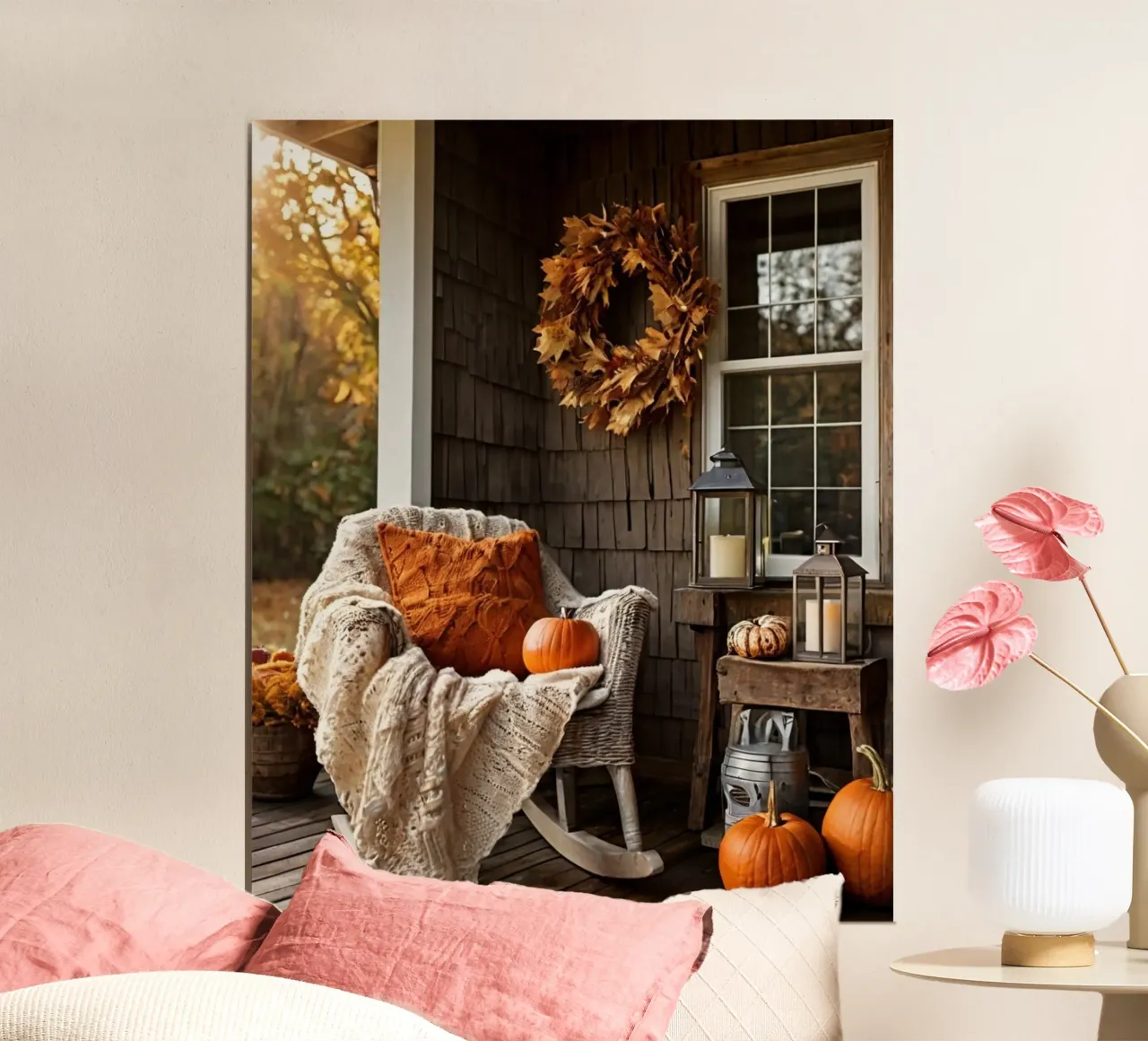 Herbst-Vibes Hahnemühle von PhotoVibe Decor