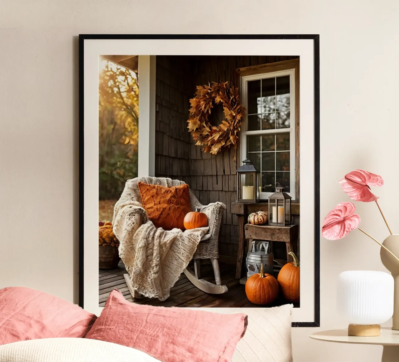 Herbst-Vibes Hahnemühle von PhotoVibe Decor