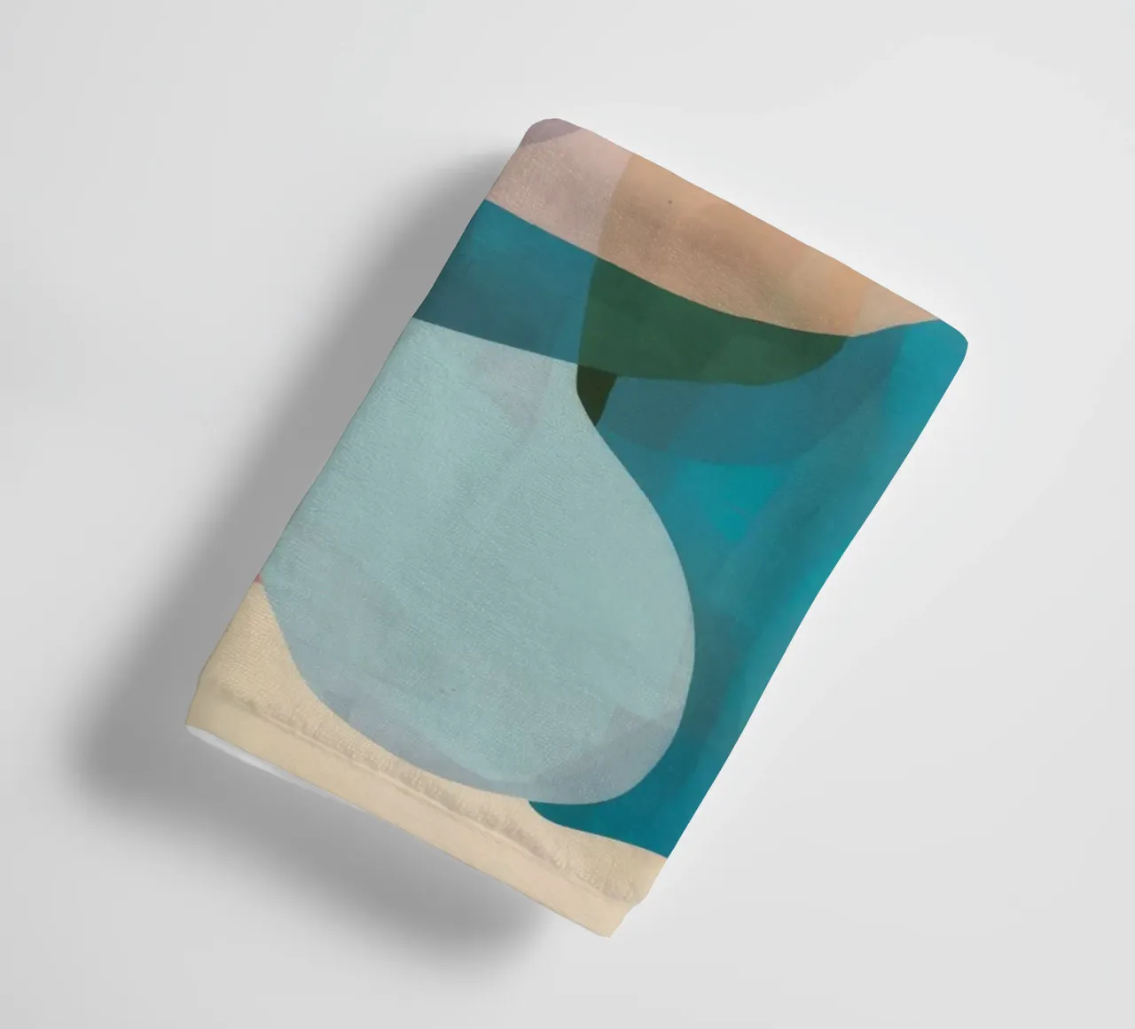 Danza di forma fluida asciugamano da bagno da Lumie Layers