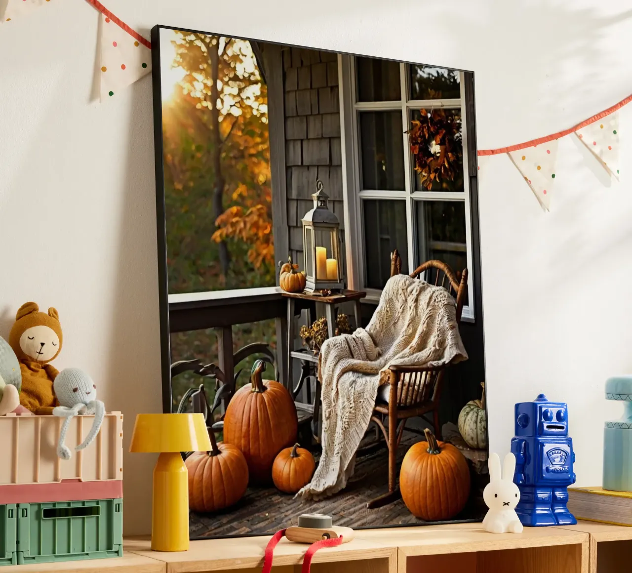 Vibrazioni d'autunno alluminio dibond da PhotoVibe Decor