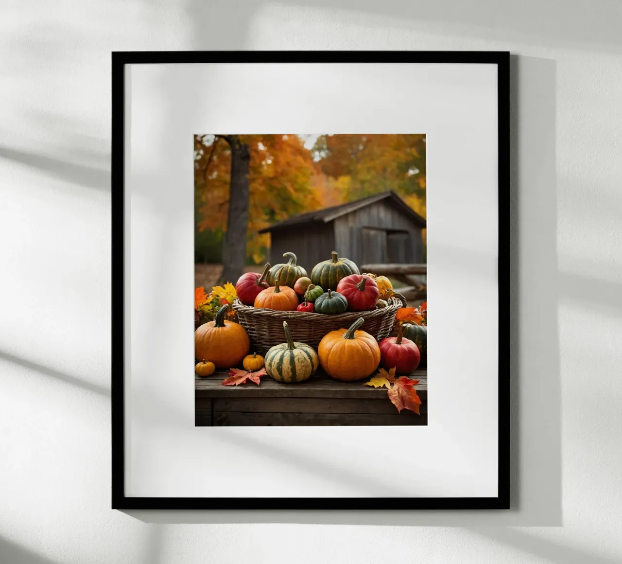 Herbst-Vibes Hahnemühle von PhotoVibe Decor
