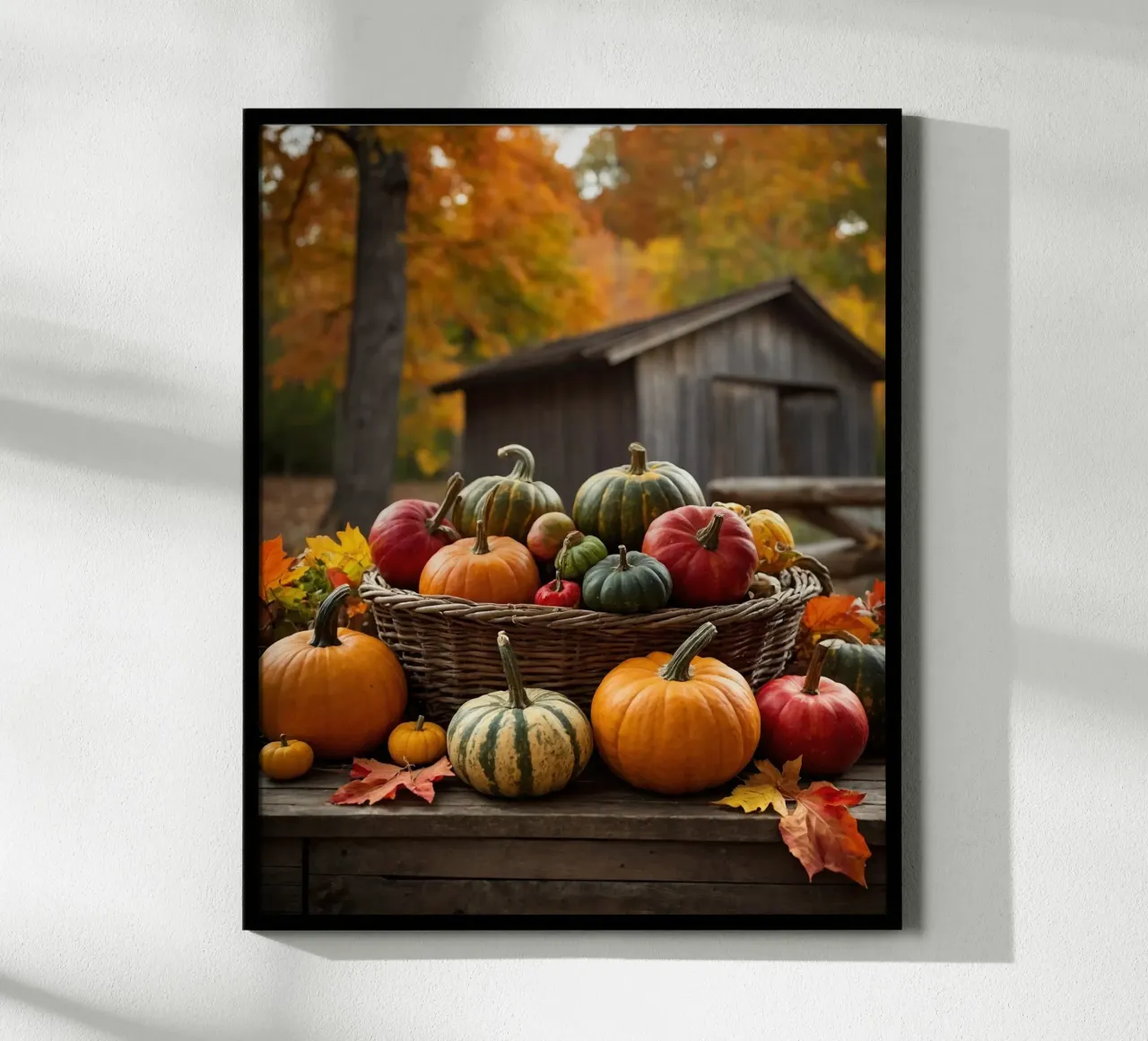 Herbst-Vibes Hahnemühle von PhotoVibe Decor