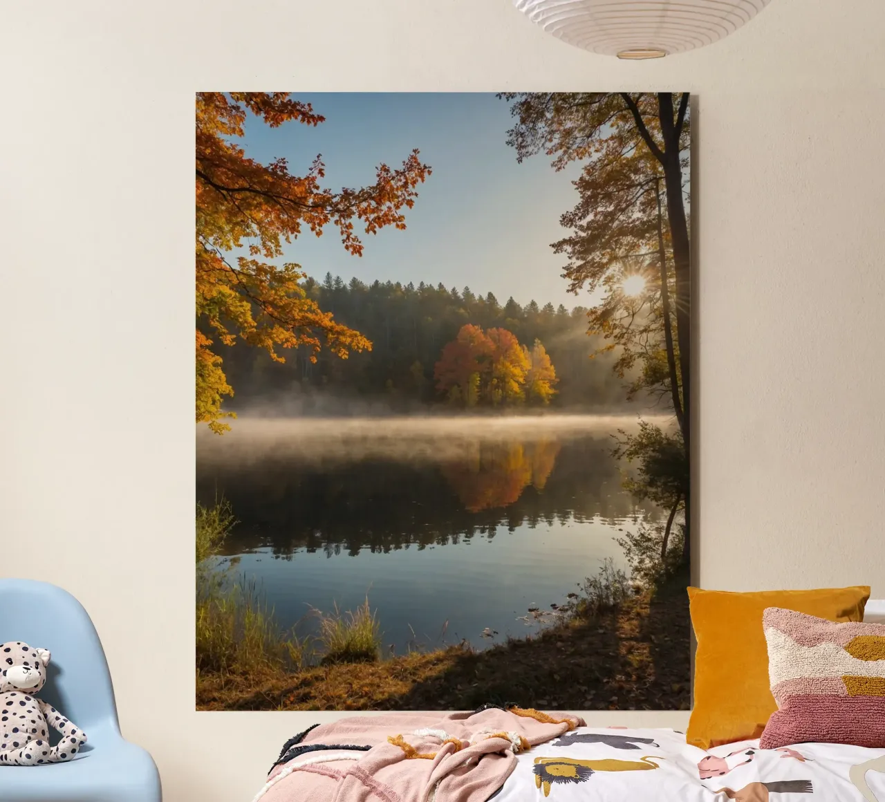 Vibrazioni d'autunno alluminio dibond da PhotoVibe Decor