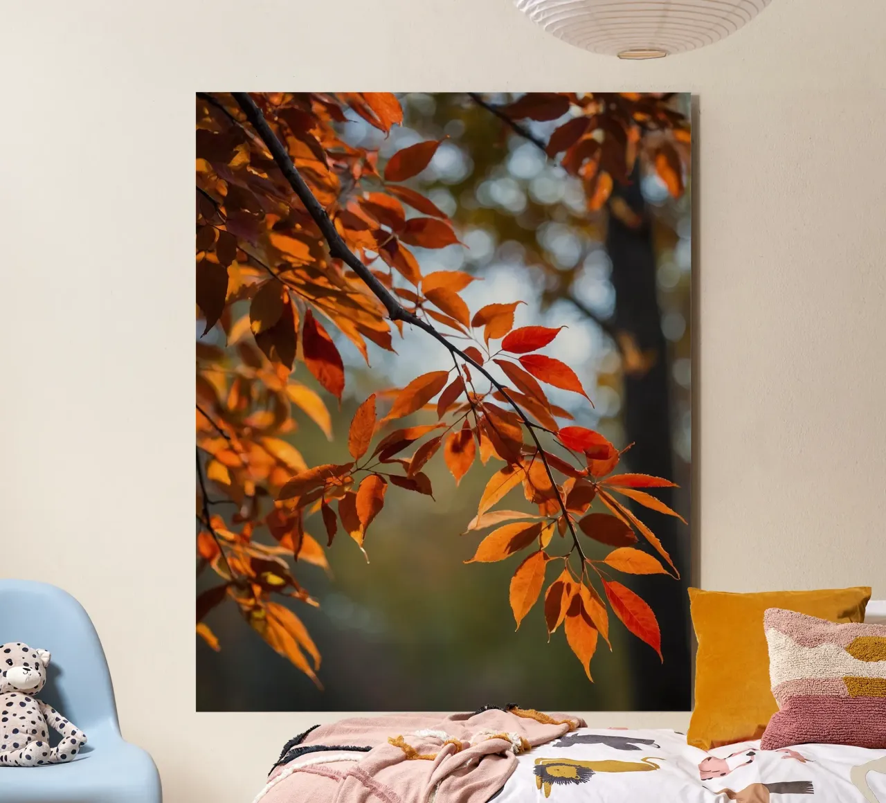 Vibrazioni d'autunno alluminio dibond da PhotoVibe Decor
