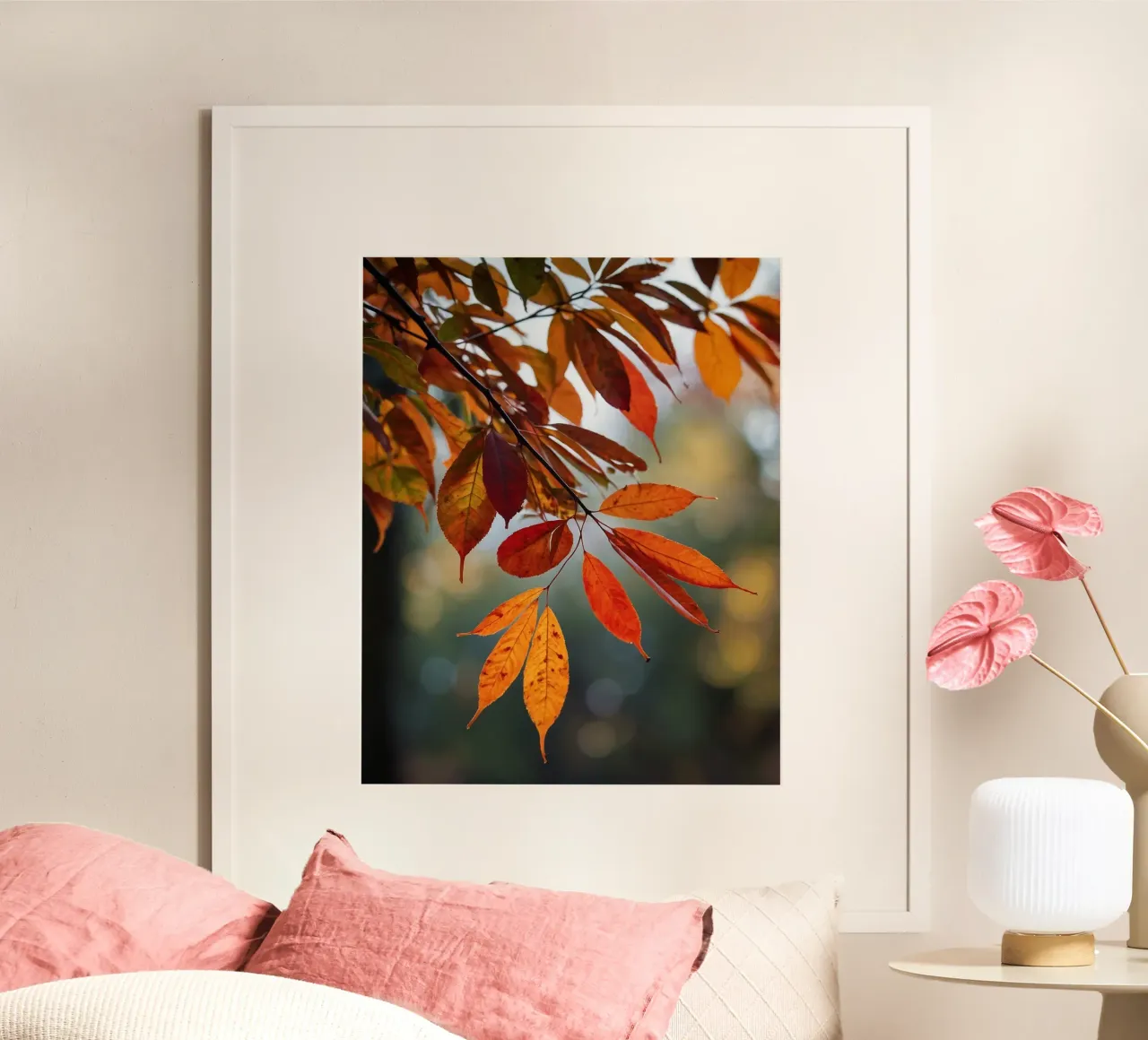 Herbst-Vibes Hahnemühle von PhotoVibe Decor