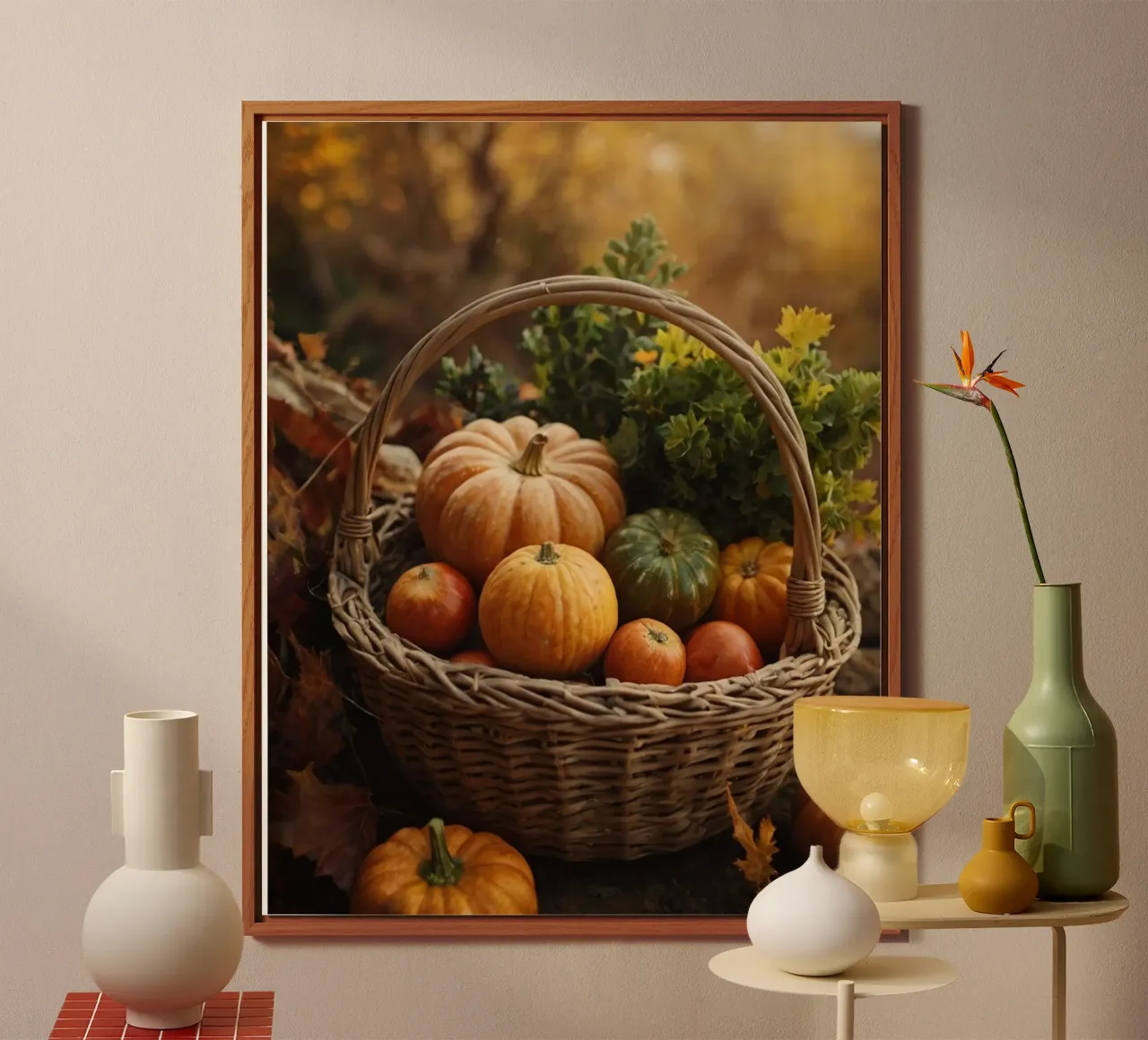 Vibrazioni d'autunno alluminio dibond da PhotoVibe Decor