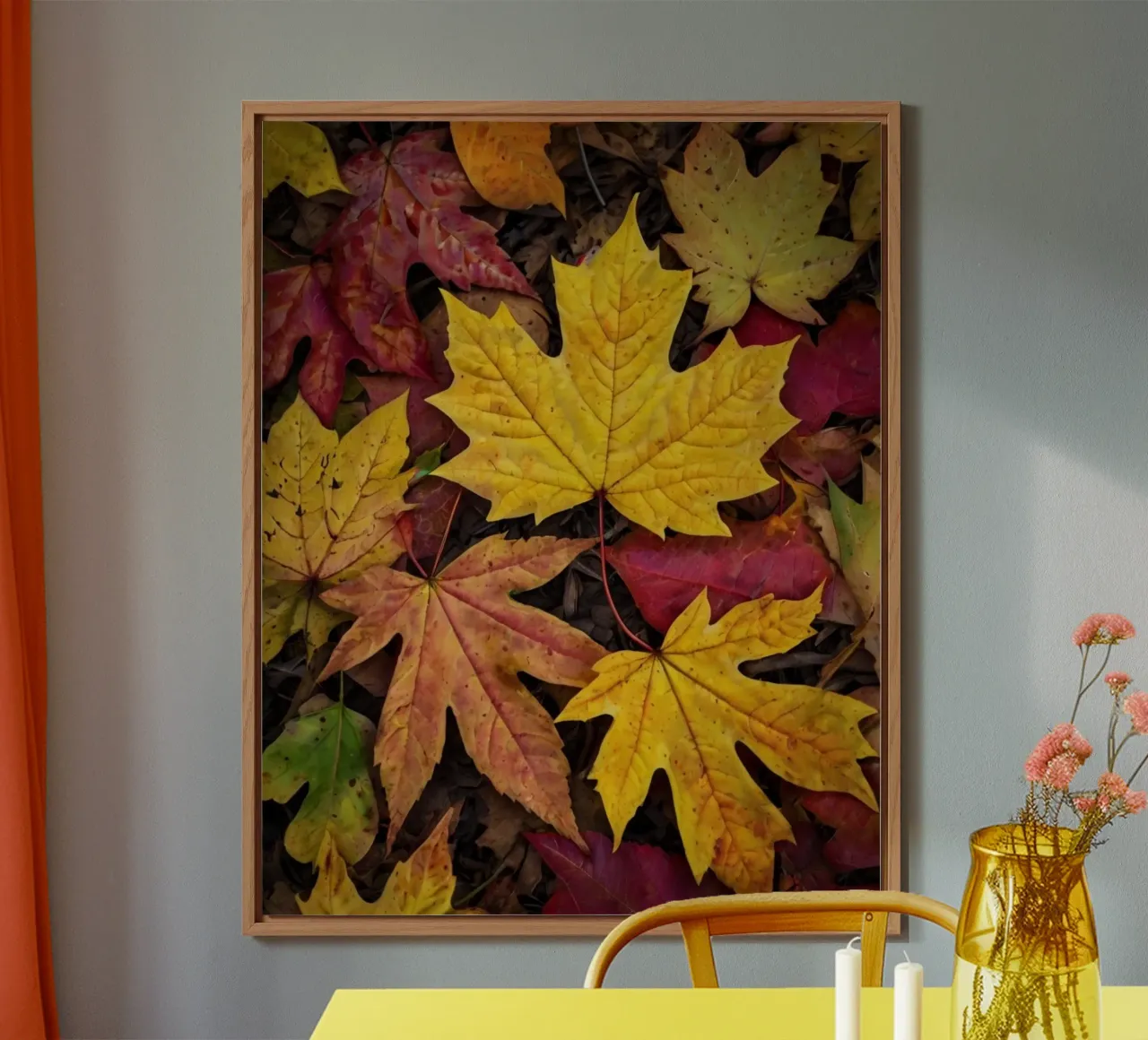 Vibrazioni d'autunno alluminio dibond da PhotoVibe Decor