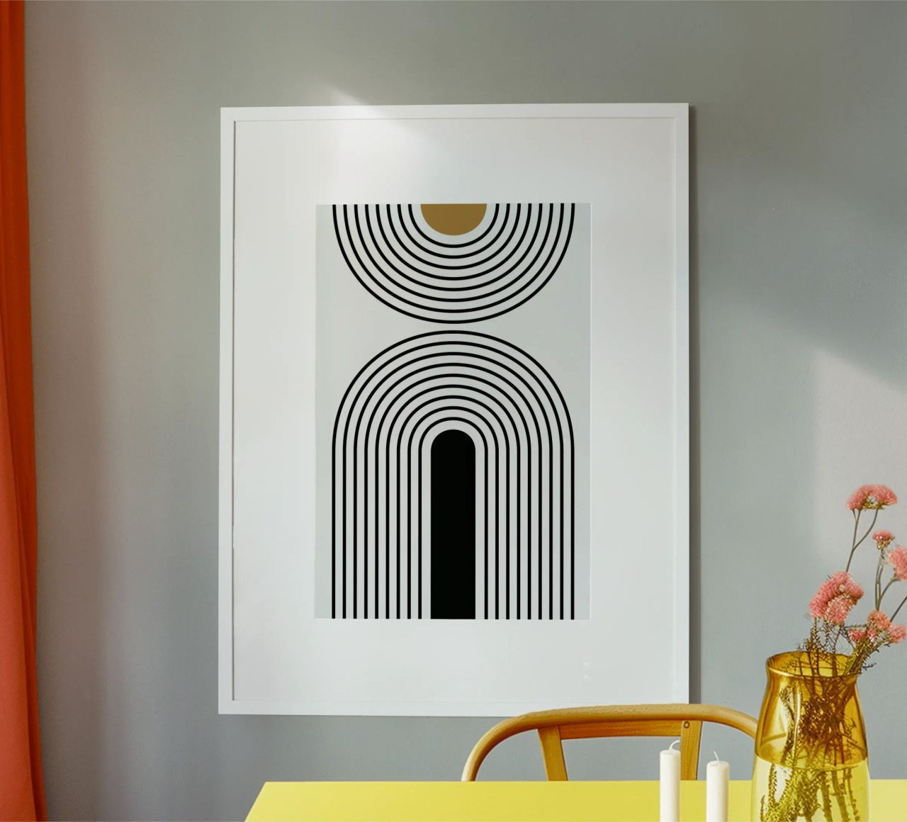 Mid Century Study No 27 poster de Froilein Juno