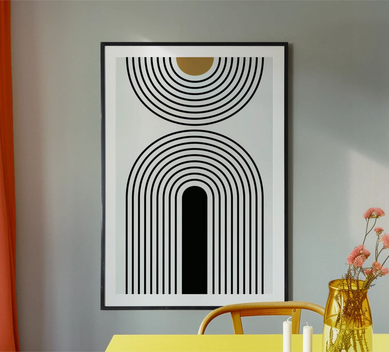 Mid Century Study No 27 poster de Froilein Juno